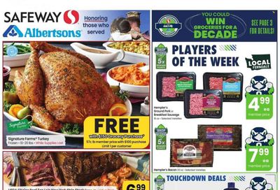 Safeway (WA) Weekly Ad Flyer Specials November 8 to November 14, 2023