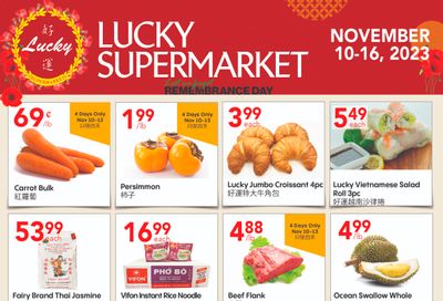 Lucky Supermarket (Edmonton) Flyer November 10 to 16