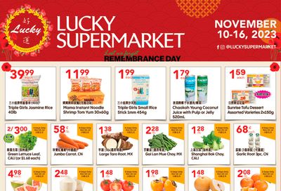 Lucky Supermarket (Calgary) Flyer November 10 to 16