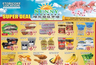 Sunny Foodmart (Etobicoke) Flyer November 10 to 16