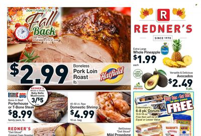 Redner's Markets (DE, MD, PA) Weekly Ad Flyer Specials November 2 to November 8, 2023