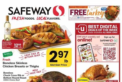 Safeway (WY) Weekly Ad Flyer Specials November 8 to November 14, 2023