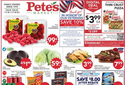Pete's Fresh Market (IL) Weekly Ad Flyer Specials November 8 to November 14, 2023