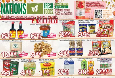 Nations Fresh Foods (Hamilton) Flyer November 10 to 16