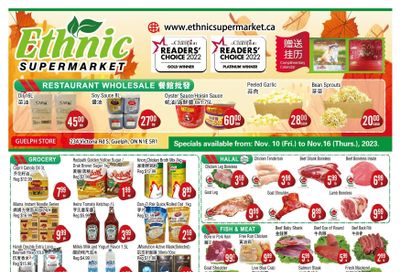 Ethnic Supermarket (Guelph) Flyer November 10 to 16