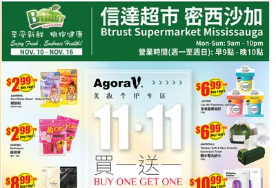Btrust Supermarket (Mississauga) Flyer November 10 to 16