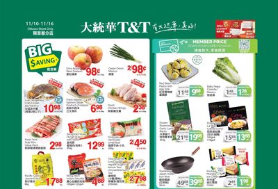 T&T Supermarket (Ottawa) Flyer November 10 to 16