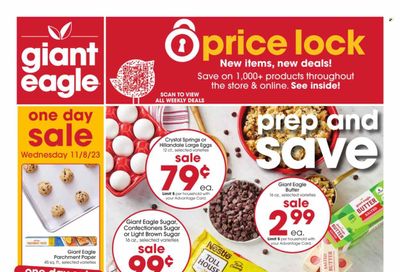 Giant Eagle (OH) Weekly Ad Flyer Specials November 2 to November 8, 2023