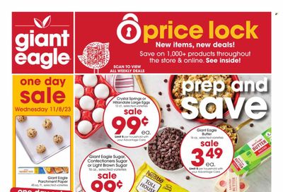 Giant Eagle (OH) Weekly Ad Flyer Specials November 2 to November 8, 2023