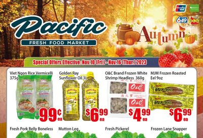 Pacific Fresh Food Market (North York) Flyer November 10 to 16