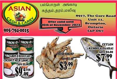 Asian Cash & Carry Flyer November 10 to 16