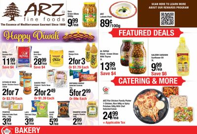 Arz Fine Foods Flyer November 10 to 16