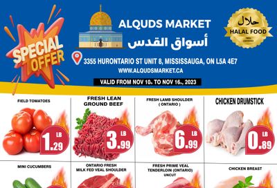 Al-Quds Supermarket Flyer November 10 to 16