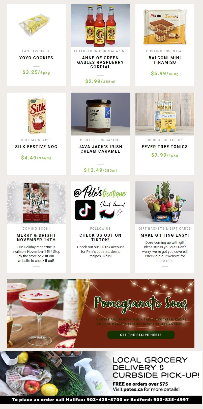 Pete's Fine Foods Flyer November 9 to 15