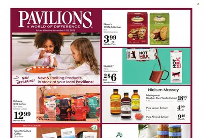 Pavilions (CA) Weekly Ad Flyer Specials November 1 to November 28, 2023
