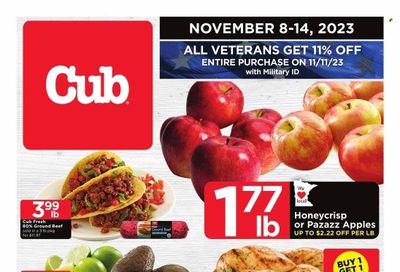 Cub Foods (MN) Weekly Ad Flyer Specials November 8 to November 14, 2023