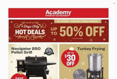 Academy Sports + Outdoors Weekly Ad Flyer Specials November 9 to November 12, 2023