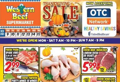 Western Beef (FL, NY) Weekly Ad Flyer Specials November 9 to November 15, 2023