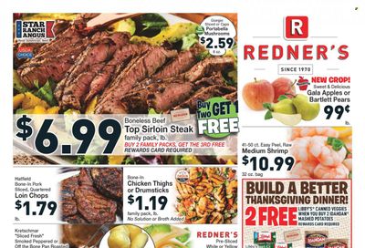 Redner's Markets (DE, MD, PA) Weekly Ad Flyer Specials November 9 to November 15, 2023