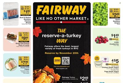 Fairway Market (CT, NJ, NY) Weekly Ad Flyer Specials November 10 to November 16, 2023