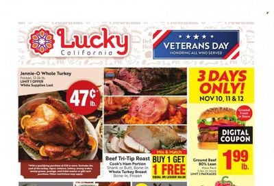 Lucky California Weekly Ad Flyer Specials November 8 to November 14, 2023