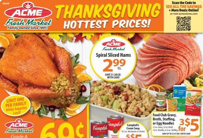 ACME Fresh Market (OH) Weekly Ad Flyer Specials November 9 to November 15, 2023