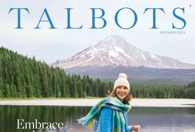 Talbots Weekly Ad Flyer Specials November 1 to November 30, 2023