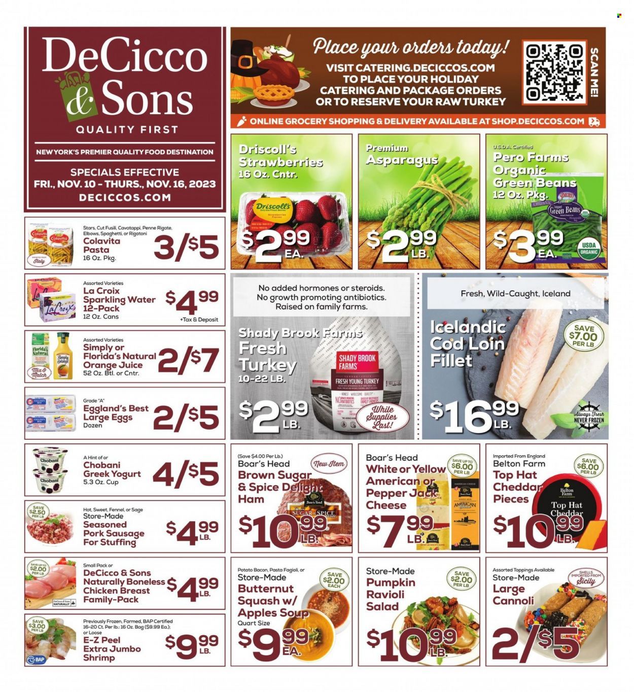 DeCicco & Sons (NY) Weekly Ad Flyer Specials November 10 to November 16, 2023
