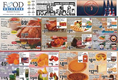 Food Universe (NY) Weekly Ad Flyer Specials November 10 to November 16, 2023