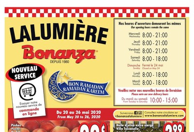 Bonanza Flyer May 20 to 26