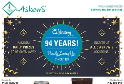 Askews Foods Flyer November 12 to 18