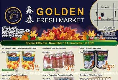 Golden Fresh Market Flyer November 10 to 16