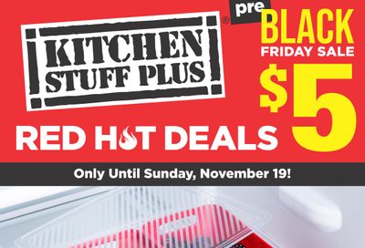 Kitchen Stuff Plus Red Hot Deals Flyer November 13 to 19