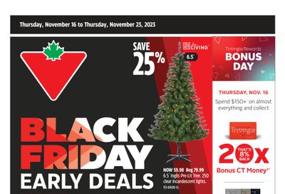 Canadian Tire Black Friday Week 2 Flyer November 16 to 23