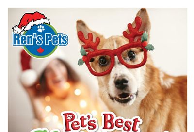 Ren's Pets Pet's Best Christmas Flyer November 16 to 20