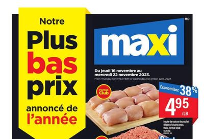 Maxi Flyer November 16 to 22