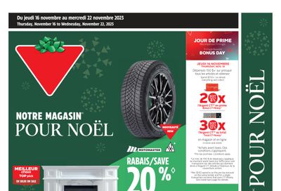 Canadian Tire (QC) Flyer November 16 to 22