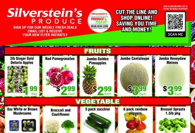 Silverstein's Produce Flyer November 14 to 18