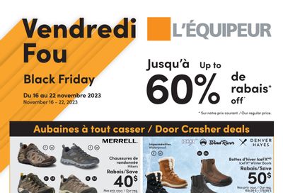 L'Équipeur Flyer November 16 to 22