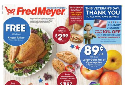 Fred Meyer (WA) Weekly Ad Flyer Specials November 8 to November 14, 2023