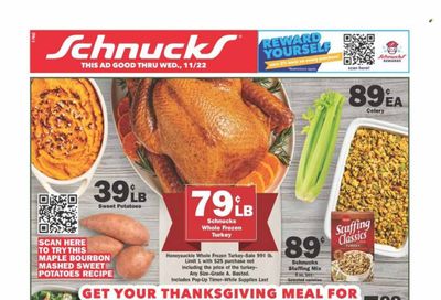 Schnucks (IA, IL, IN, MO) Weekly Ad Flyer Specials November 15 to November 22, 2023