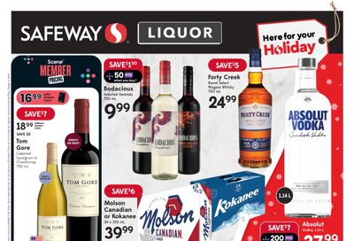 Safeway (BC) Liquor Flyer November 16 to 22
