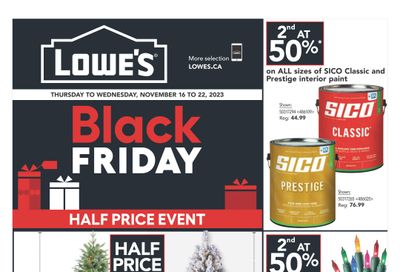 Lowe's (ON) Flyer November 16 to 22