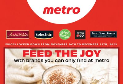 Metro (ON) Private Labels Flyer November 16 to December 13