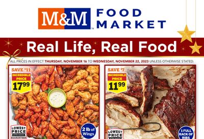 M&M Food Market (Atlantic & West) Flyer November 16 to 22