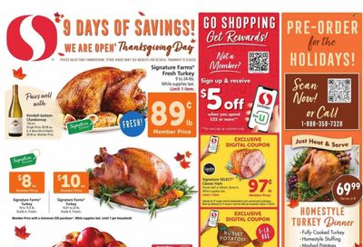 Safeway (CA) Weekly Ad Flyer Specials November 15 to November 23, 2023