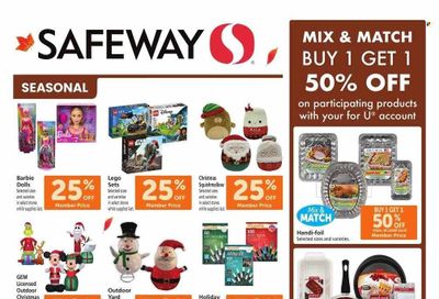 Safeway (CA) Weekly Ad Flyer Specials November 15 to November 23, 2023