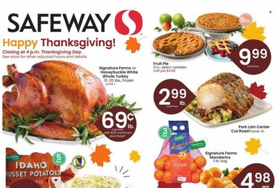 Safeway (MT) Weekly Ad Flyer Specials November 15 to November 23, 2023