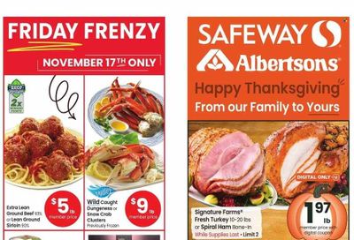 Safeway (WA) Weekly Ad Flyer Specials November 15 to November 23, 2023