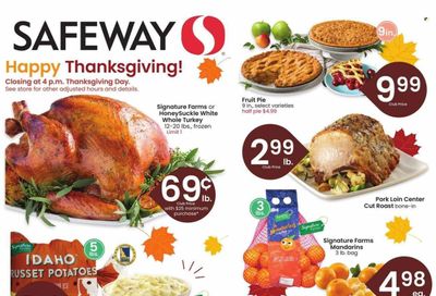 Safeway (WY) Weekly Ad Flyer Specials November 15 to November 23, 2023